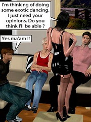 Son`s hard boner