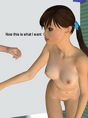 Busty whore sucks on a big shaft letting fresh sticky cum stream down her chin